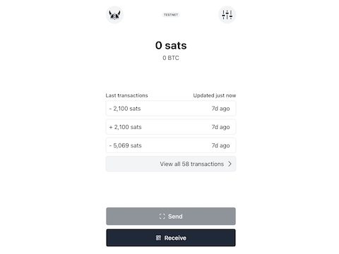 Helm wallet website screenshot